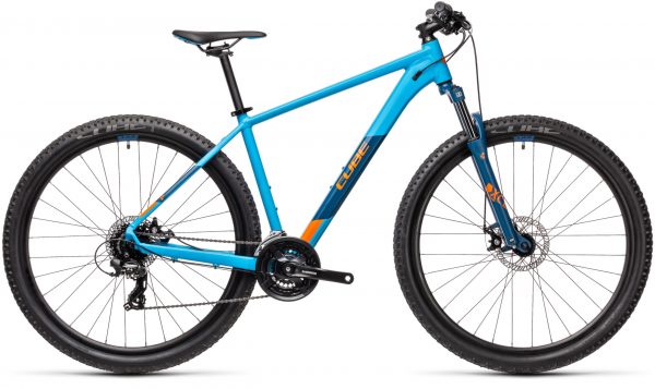 Cube Aim Hardtail Mountain Bike 2021 Blue/Orange