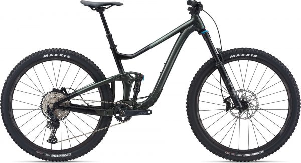 Giant Trance X 29 2 Full Suspension Mountain Bike 2021 Balsam Green/ Black
