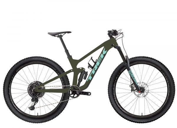 Trek Slash 9.7 Slx/Xt 29 Full Suspension Mountain Bike 2022 in Green